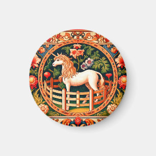 Klassisches Einhorn Magnet