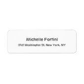 Klassisches Elegant Minimalistisch Schlicht (Vorne)