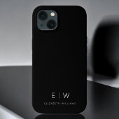 Klassisches Elegant Moderner Minimalistischer Mono Case-Mate iPhone Hülle