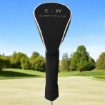 Klassisches Elegant Moderner Minimalistischer Mono Golf Headcover<br><div class="desc">Mit unseren Classic Elegant Modern Minimalistisch Monogram Golf Club Covers stärken Sie Ihr Golfspiel und Ihren Stil. Diese sorgfältig gestalteten Clubs verschmelzen zeitlose Eleganz mit zeitgemäßem Minimalismus und sind somit ein Muss für jeden Golfer. Diese Klubabdeckungen, die mit Präzision und Liebe zum Detail gestaltet wurden, sind mehr als nur praktische...</div>