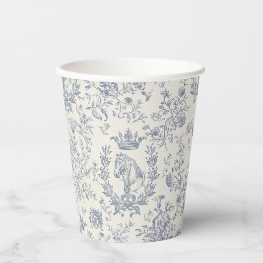 Klassisches Elegant Pappbecher (Vorderseite)