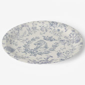 Klassisches Elegant Pappteller (Schrägansicht)