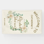 Klassisches elegantes Brautparty Banner (Horizontal)