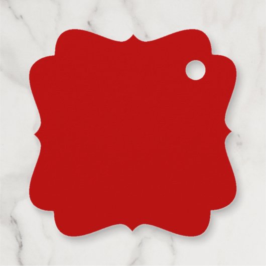 Klassisches elegantes chinesisches Hochzeitslogo i Geschenkanhänger (Rückseite)