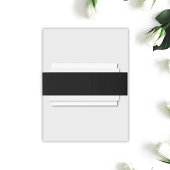 Klassisches Elegantes einfaches Skript Einladungsbanderole