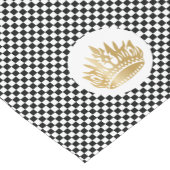 Klassisches elegantes Muster Kurzer Tischläufer (Ecke)