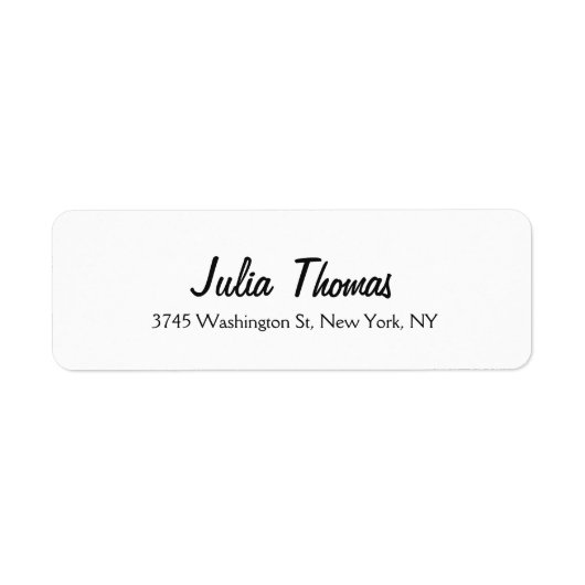 Klassisches Elegantes Schlicht Einfaches Beruflich (Vorne)