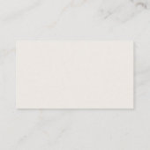 Klassisches Elfenbein-Navy-Blue-QR-Code-Hochzeitsr Begleitkarte (Rückseite)