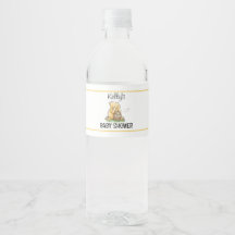 Klassisches Etikett für die Wasserflasche aus dem 
