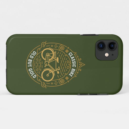 Klassisches Fahrrad 1 Case-Mate iPhone Hülle (Rückseite (Horizontal))