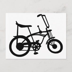 KLASSISCHES FAHRRAD DER 60ER JAHRE SCHWINN STINGRA POSTKARTE
