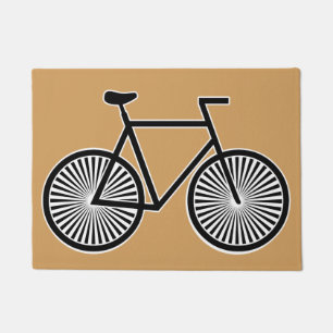 Klassisches Fahrrad Fußmatte