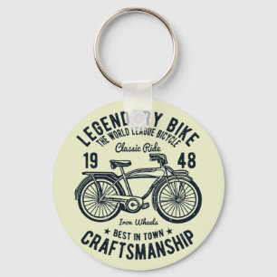 Klassisches Fahrrad Legendary Bike Handwerkskunst Schlüsselanhänger