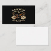 Klassisches Fahrrad Visitenkarte (Vorne/Hinten)