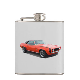 Klassisches Fahrzeugdesign Flachmann