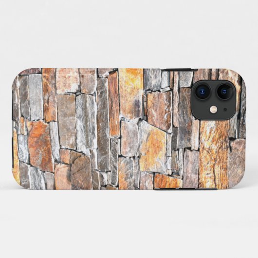 Klassisches Felsgestein Case-Mate iPhone Hülle (Rückseite (Horizontal))