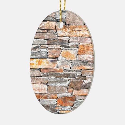 Klassisches Felsgestein Keramikornament (Links)