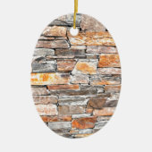 Klassisches Felsgestein Keramikornament (Vorne)