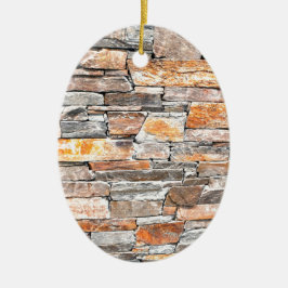 Klassisches Felsgestein Keramikornament