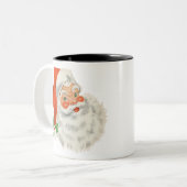 Klassisches festes Retro Zweifarbige Tasse (Vorderseite Links)