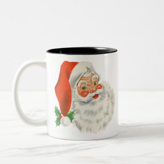 Klassisches festes Retro Zweifarbige Tasse (Links)