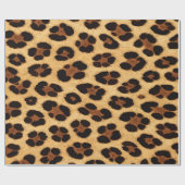 Klassisches, fettes Gepard-Druckmuster Geschenkpapier (Flach)