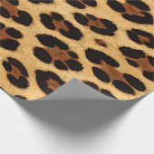 Klassisches, fettes Gepard-Druckmuster Geschenkpapier (Ecke)