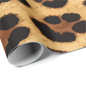 Klassisches, fettes Gepard-Druckmuster Geschenkpapier (Rolleneckpunkt)