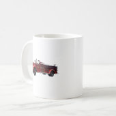Klassisches Feuerwehrauto Kaffeetasse (Vorderseite Links)