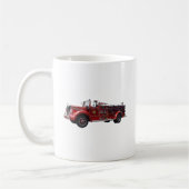 Klassisches Feuerwehrauto Kaffeetasse (Links)
