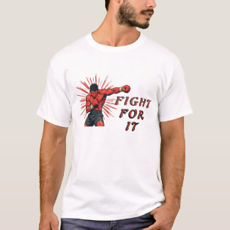 Klassisches Fighter-Energie-T-Shirt T-Shirt