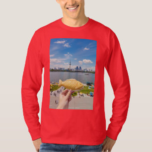 Klassisches Fisch-Grafik-T-Shirt T-Shirt