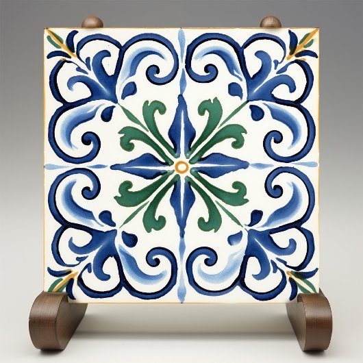 Klassisches Fleur-de-Lis Traditionell Fliese