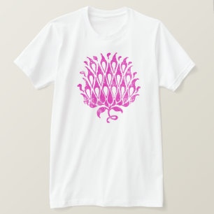 Klassisches florales Ornament Botanische Illustrat T-Shirt
