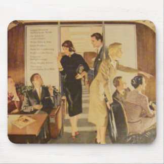 "Klassisches Flugreisen" Mousepad