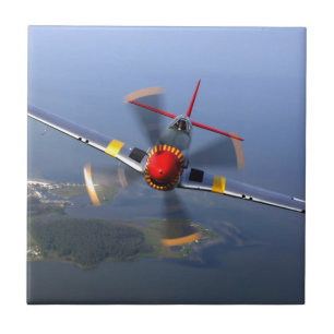 Klassisches Flugzeug Fliese