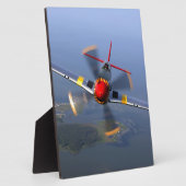 Klassisches Flugzeug Fotoplatte (Seite)