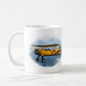 klassisches Flugzeug Kaffeetasse (Links)