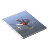 Klassisches Flugzeug Notizblock (angewinkelt)