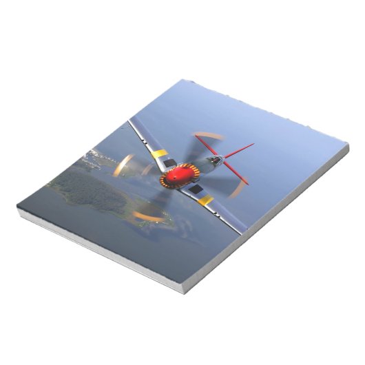 Klassisches Flugzeug Notizblock (Rotiert)