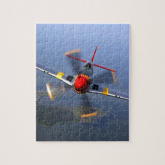 Klassisches Flugzeug Puzzle (Vertikal)