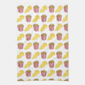 Klassisches Food Pairing Movie Theater Popcorn But Geschirrtuch (Vertikal)