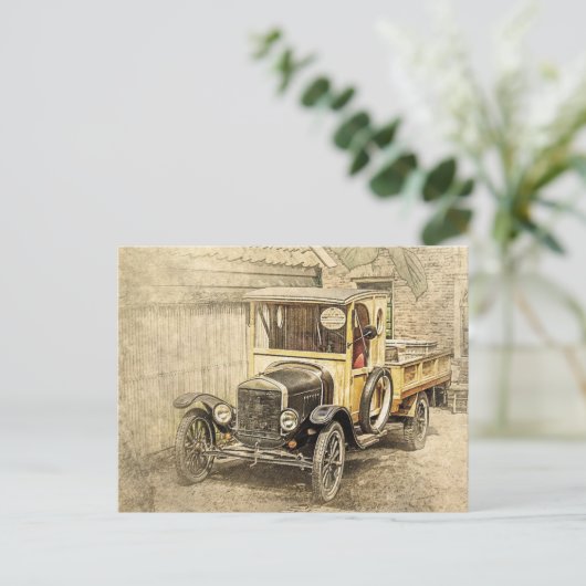 Klassisches Ford Postkarte (Stehend Vorderseite)