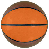 Klassisches formelles Design auf einem Basketball (Vorderseite)