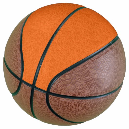 Klassisches formelles Design auf einem Basketball (angewinkelt)