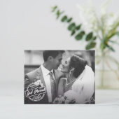 Klassisches Foto Ankündigungspostkarte (Stehend Vorderseite)