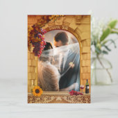 Klassisches Foto Dankeskarte (Stehend Vorderseite)