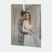 Klassisches Foto Elegante Ornament Aus Glas (Vorderseite links)