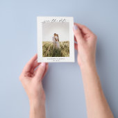 Klassisches Foto Eleganter Haushalt Hochzeit speic Flyer (Gruppe)