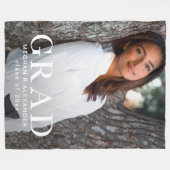 Klassisches Foto Fleece Blanket (Vorderseite (Horizontal))